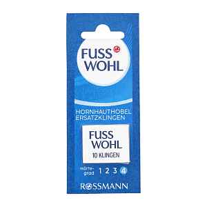 Fusswohl Náhradní čepele do hoblíku