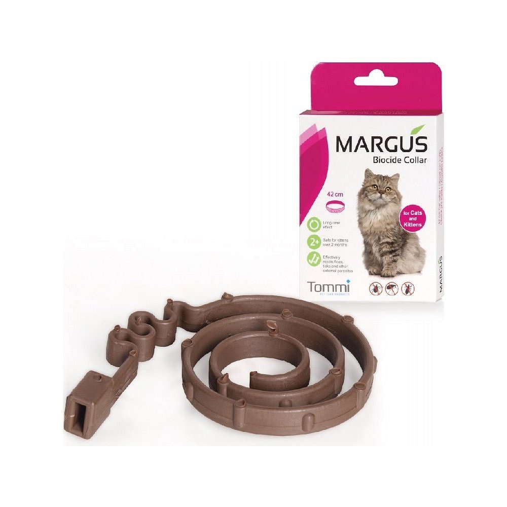 MARGUS Biocide antiparazitární obojek kočka 42cm