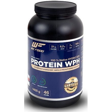 Wefood nativní protein WPH S25 s čokoládou 1400 g