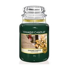Yankee Candle Singing Carols Candle ( zpívání koled ) - Vonná svíčka 623 g