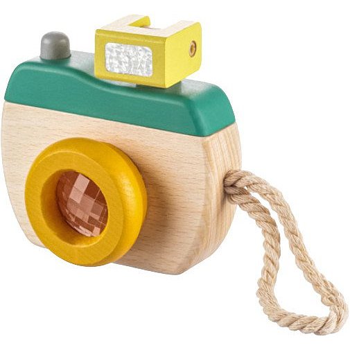 ZOPA Dřevěný fotoaparát - Zelený