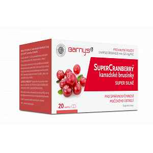 Barny’s  SuperCranberry™ kanadské brusinky SUPER SILNÉ 20 kapslí