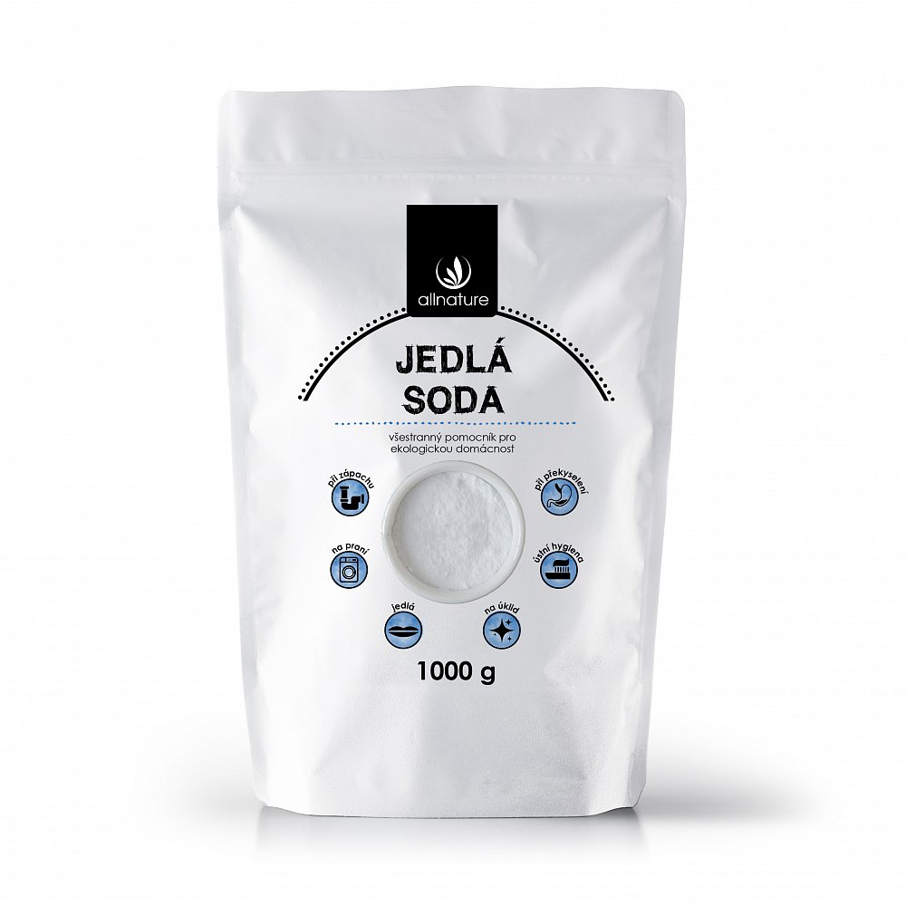 ALLNATURE Jedlá soda 1000 g