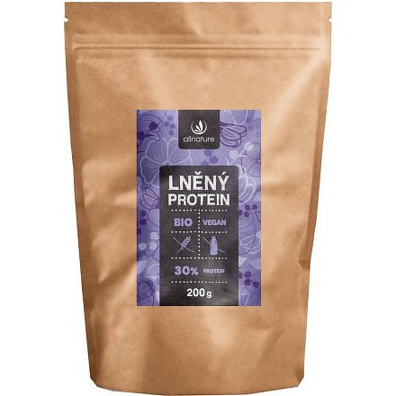 Allnature Lněný protein 30% BIO 200g