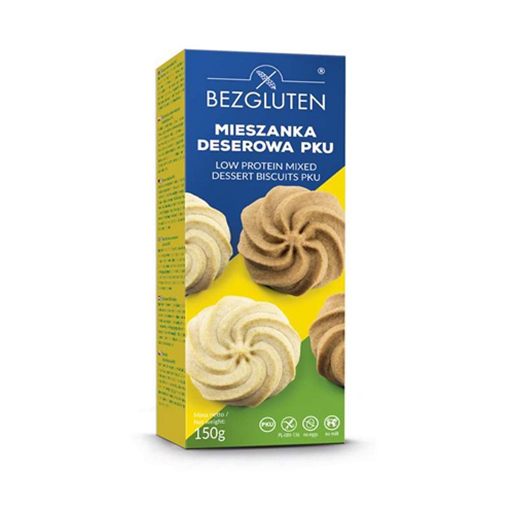 BEZGLUTEN Sušenky mix PKU nízkobílkovinné 150 g