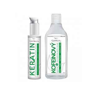 Clinical Keratin kúra 100ml+kofeinový šampon 250ml