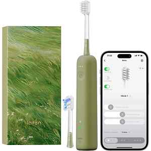Laifen Wave Special elektrický zubní kartáček + 2 náhradní hlavice Green 1 ks