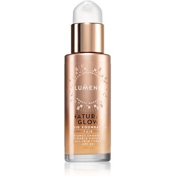 Lumene Natural Glow Fluid Foundation rozjasňující make-up pro přirozený vzhled SPF 20 odstín Fair