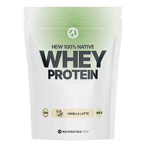 Kulturistika.com New 100% Whey Protein Vanilkové latté 800g