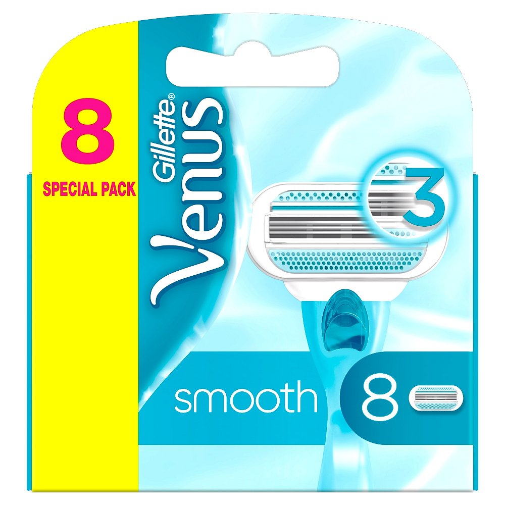 GILLETTE Venus Smooth Náhradní hlavice 8 ks