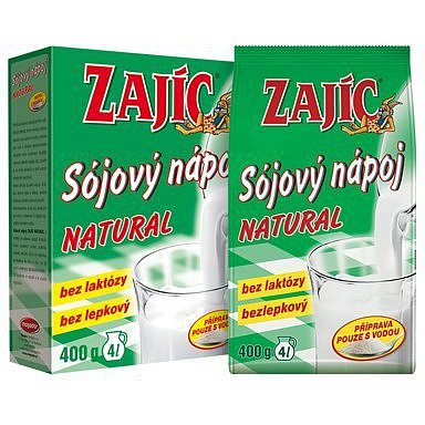 Sójový nápoj - Zajíc natural 400g-sáček