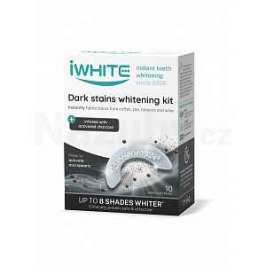 iWhite Dark Stains sada pro bělení zubů 10 x 0,8 g