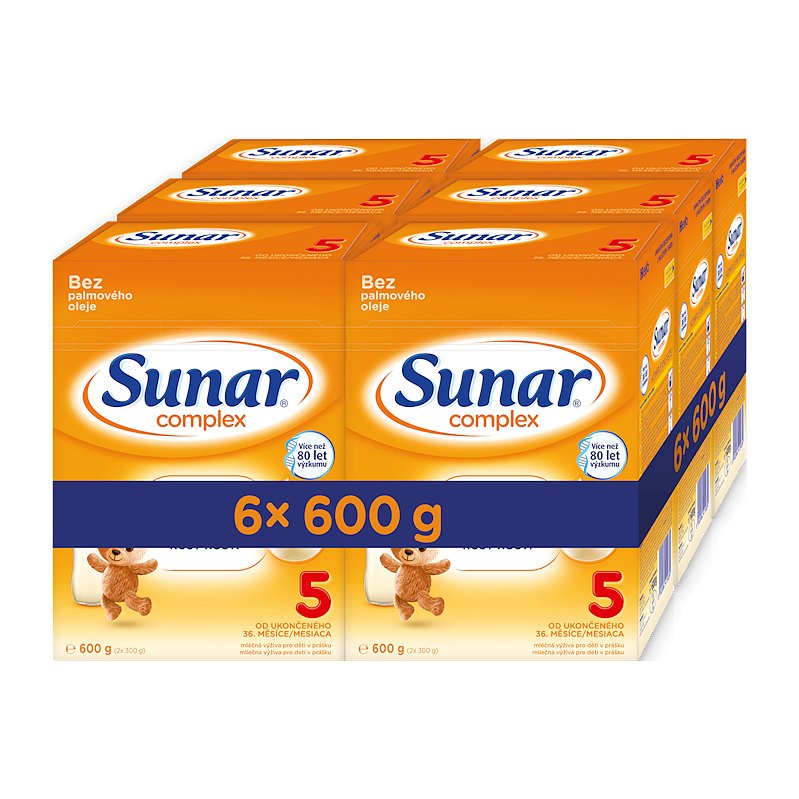 6x SUNAR Complex 5, 600 g