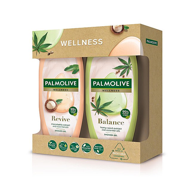 Dárková sada sprchových gelů Natural Wellness
