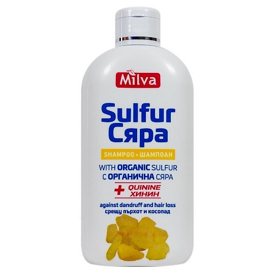 Milva Šampón síra a chinín 200ml