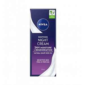 Nivea Essential Zklidňující noční krém 50 ml