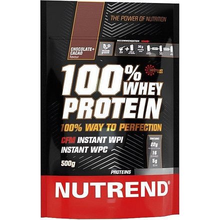 NUTREND 100% WHEY PROTEIN čokoláda+kakao 500g