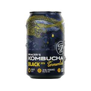 Pragers Kombucha Black edition 330 ml