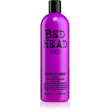 TIGI Bed Head Dumb Blonde šampon pro chemicky ošetřené vlasy  750 ml