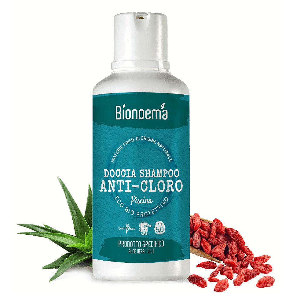 Bionoema Anti Cloro Sprchový gel a šampon proti chlóru bio 500ml