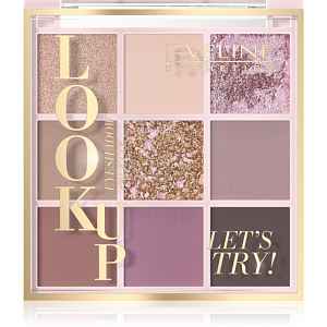 Eveline Cosmetics Look Up Let's Try! paletka očních stínů 10,8 g