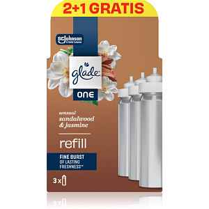 GLADE ONE Sensual Sandalwood & Jasmine náhradní náplň do osvěžovače vzduchu 3x10 ml