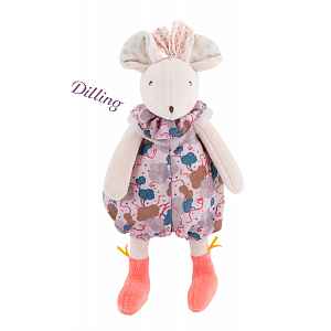 Moulin Roty Růžová chrastící myška
