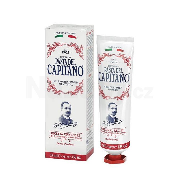 Pasta Del Capitano Original Recipe Toothpaste Zubní pasta 75 ml