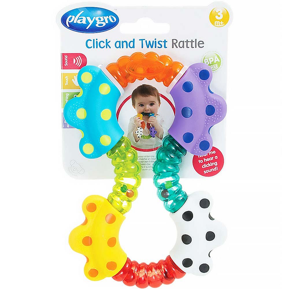 PLAYGRO Kousátko pohyblivá žížala