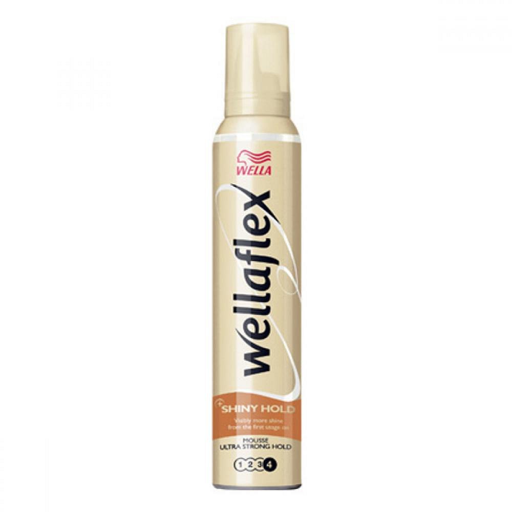 WELLAFLEX pěnové tužidlo 200ml shine&volume