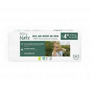 Plenky Naty Maxi+ 9-20 kg - ECONOMY PACK (42 ks)