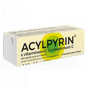 Acylpyrin + C 12 šumivých tablet