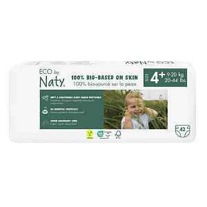 Plenky Naty Maxi+ 9-20 kg - ECONOMY PACK (42 ks)