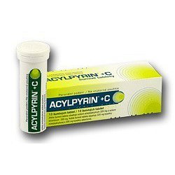 Acylpyrin + C 12 šumivých tablet