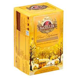 BASILUR Christmas fruit cherry almond ovocný čaj 20 sáčků