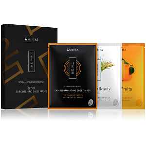 KORIKA Sada rozjasňujících masek Brightening Sheet Masks