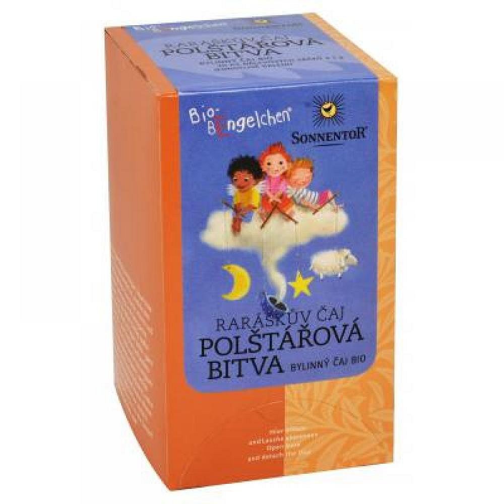 Raráškův čaj - polštářová bitva bio porc. 20g dárkový (20sáčků)