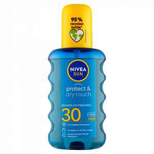 NIVEA Sun neviditelný sprej na opalování OF30 200 ml