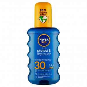 NIVEA Sun neviditelný sprej na opalování OF30 200 ml