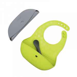 Bblüv sada 2ks bryndáků se lžičkou Pöket Grey/Lime