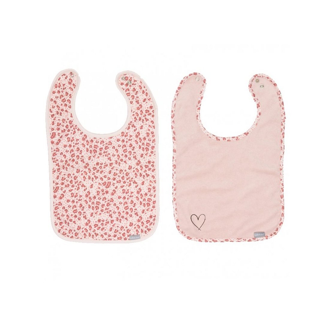 Bébé-Jou Bryndáčky Leopard Pink 2ks