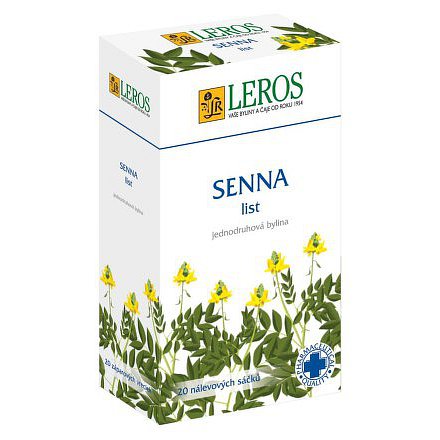 LEROS List Senny perorální léčivý čaj 20 x 1 gm (sáčky)