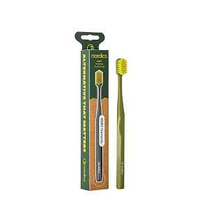 Nordics Premium Soft Dark Green zubní kartáček