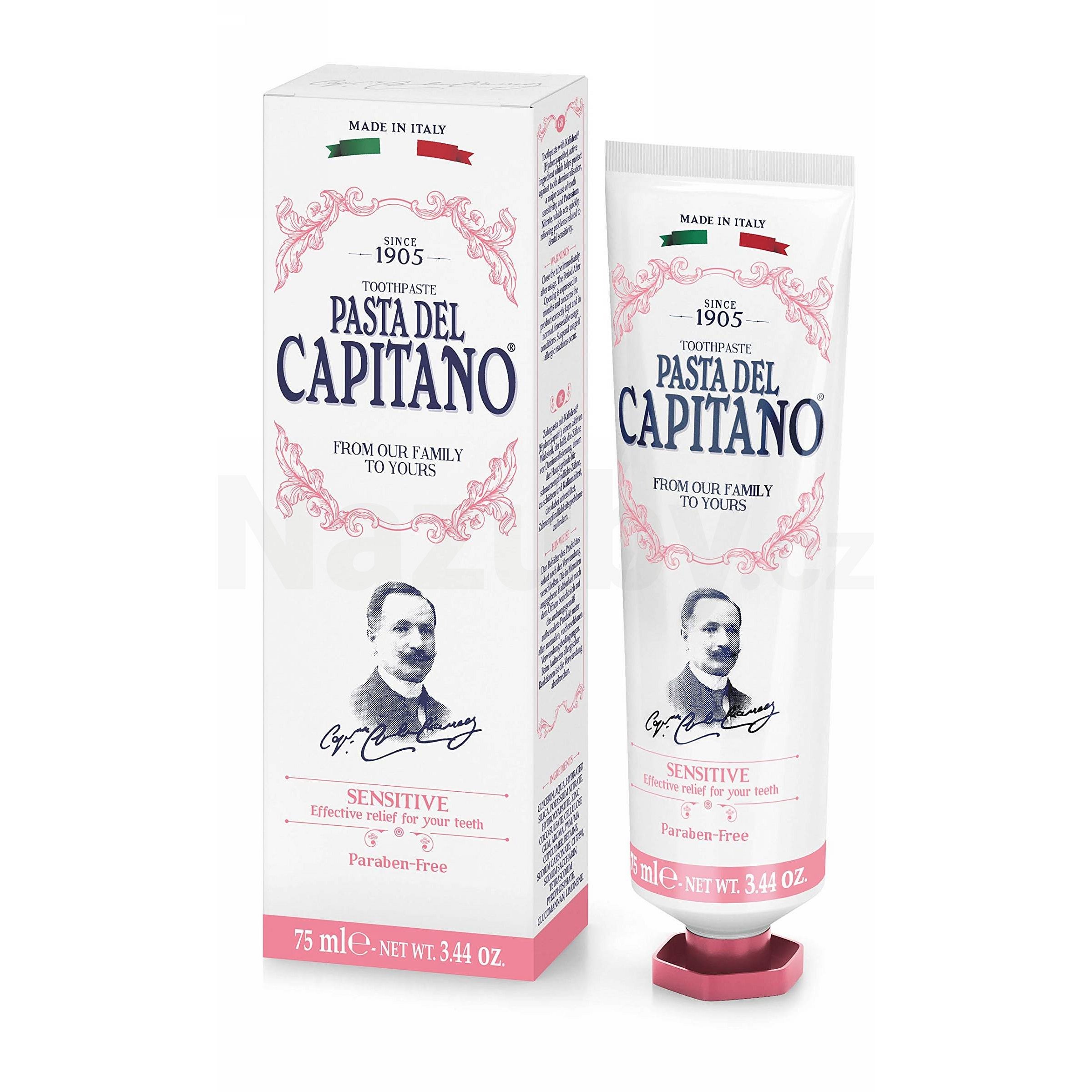 Pasta del Capitano Sensitive zubní pasta 75 ml