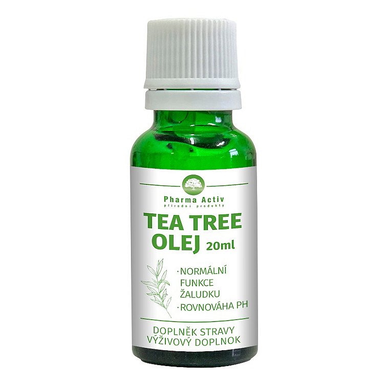 Tea Tree olej s kapátkem 20 ml Pharma Grade 2+1. Platí v e-shopu BENU.cz do 31. 1. 2020 nebo do vyprodání zásob.