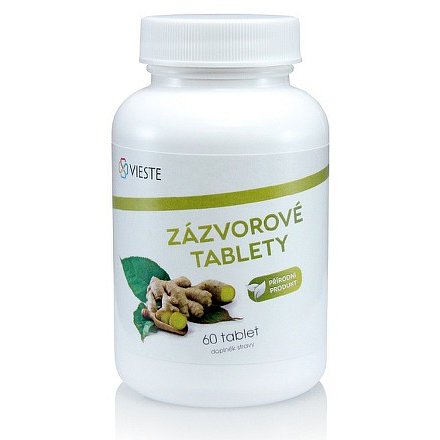 Vieste Zázvorové tablety 60 tbl