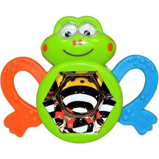 WIKY Chrastítko žabka 14 cm