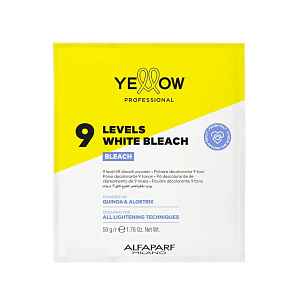 Zesvětlující pudr Yellow Professional 9 Levels White Bleach - 50 g (PF029344)