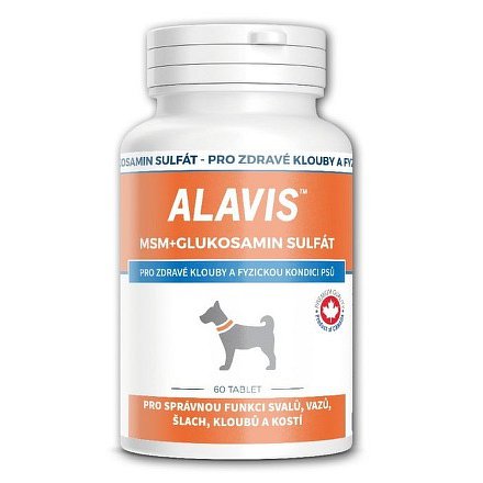 Alavis MSM+Glukosamin sulfát tbl.60