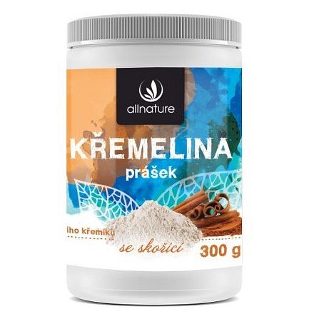 Allnature Křemelina Skořice 300 g